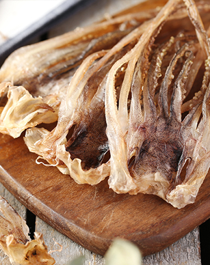 Dried squid whisker